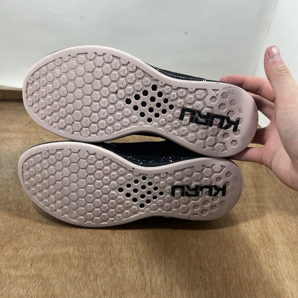 Kuru Atom Women Size 7.5 Wide Black Running Training - Picture 7 of 9